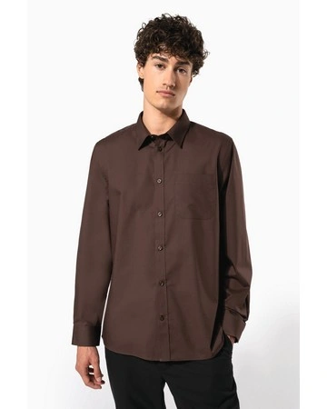 Camisa popelina cuidado fácil polialgodón 110gsm