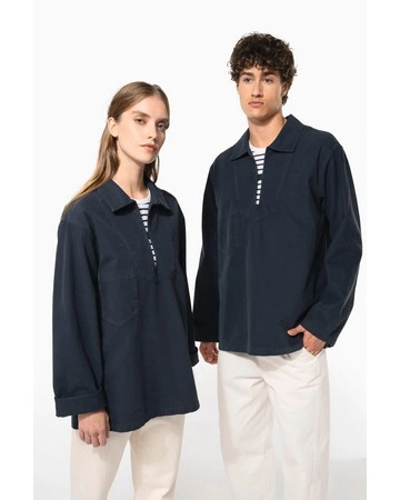 Casaca marinero algodón oversize única 310gsm