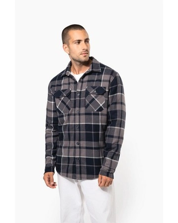 Sobrecamisa leñador sherpa cálida y suave 190gsm
