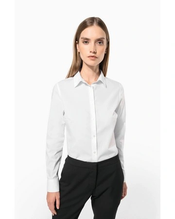 Camisa mujer popelina fácil cuidado 108gsm