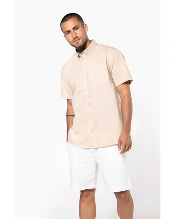 Camisa ariana iii manga corta 100% algodón 155gsm