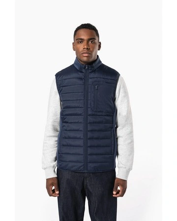 Chaleco bimaterial acolchado kariban 70gsm