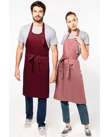 COMPRAR DELANTAL POLIÉSTER/ALGODÓN SIN BOLSILLOS REF K8000 KARIBAN