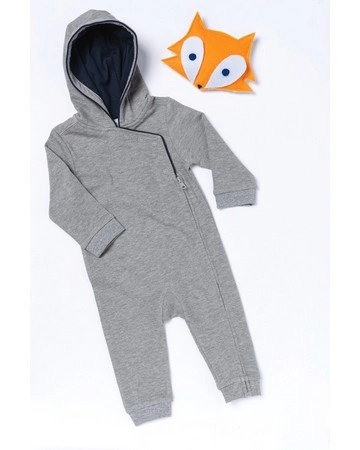 Mono bebé algodón con capucha cómodo