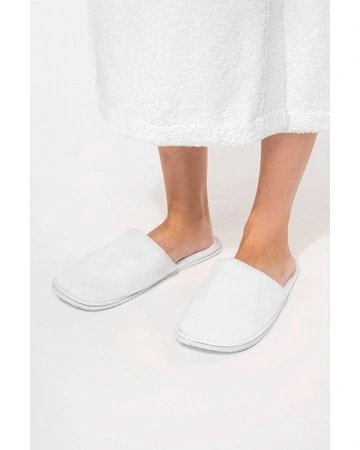 Zapatillas de rizo unisex con suela antideslizante