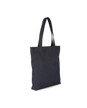 Bolsa tote denim reciclada duradera 350gsm
