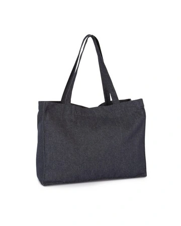 Bolsa denim grande algodón reciclado 350gsm
