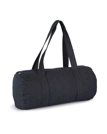 Bolsa cilíndrica denim algodón reciclado 350gsm