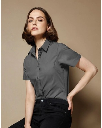 Camisa mujer popelina entallada fácil planchado 105gsm
