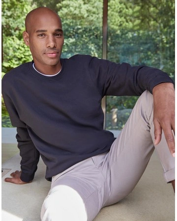 Sudadera piqué 300gsm algodón premium