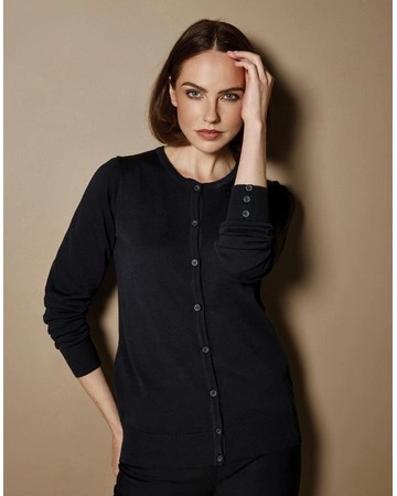 Abrigo mujer cuello redondo clásico suave