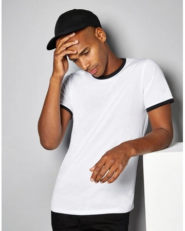 Camiseta fashion fit ringer cómoda 160gsm