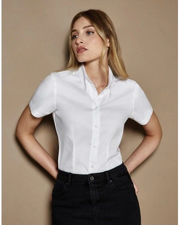 Camisa oxford mujer fácil planchar 125gsm