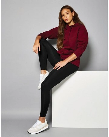 Leggings mujer fashiofit deporte cintura ancha 240gsm