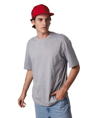 Gorra trucker visera plana algodón transpirable 260gsm