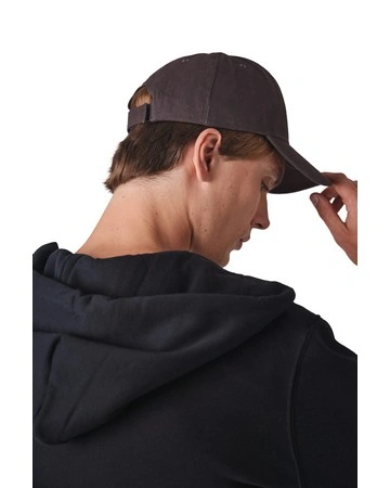 Gorra algodón orgánico 5 paneles ajustable 300gsm