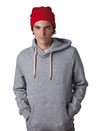 Gorro acrílico reciclado con dobladillo 310gsm