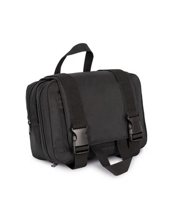 COMPRAR NECESER EN MATERIAL RECICLADO CON DOBLE COMPARTIMENTO REF KI0370
