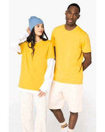 Camiseta 155gsm algodón orgánico premium