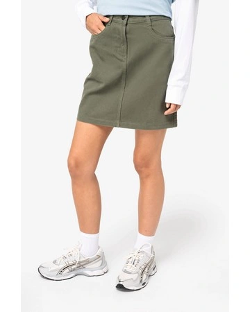 Falda mujer algodón orgánico native spirit 390gsm