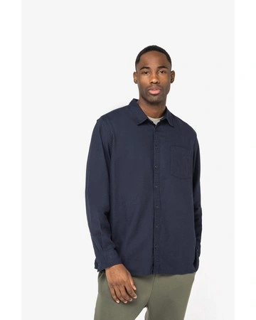 Camisa franela algodón orgánico premium 170gsm