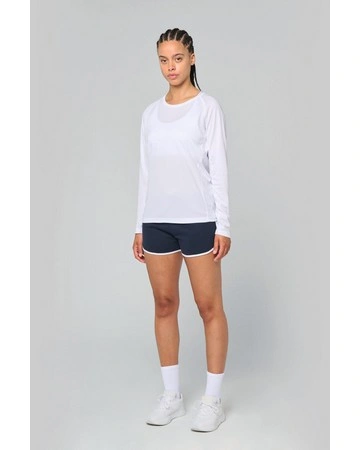 Pantalón corto mujer algodón deporte 210gsm