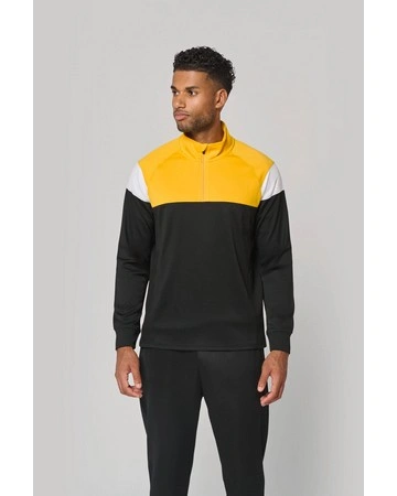 Sudadera entrenamiento cremallera cómoda 200gsm