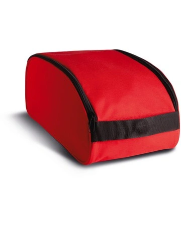 Bolsa porta zapatos poliéster con cierre seguro 460gsm