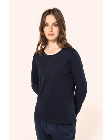 Camiseta mujer supima algodón premium suave 180gsm