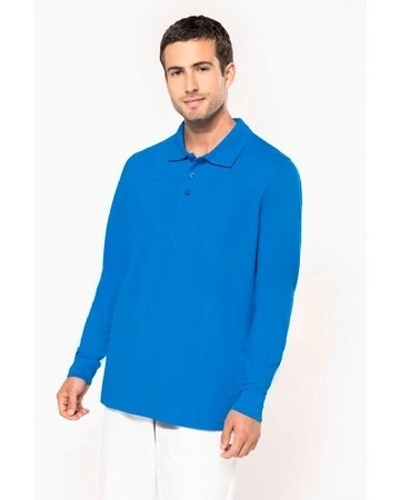 COMPRAR POLO PIQUE MANGA LARGA REF K256 KARIBAN