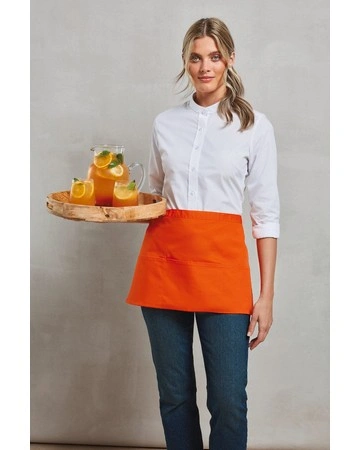 Delantal colours con bolsillos resistente 195gsm