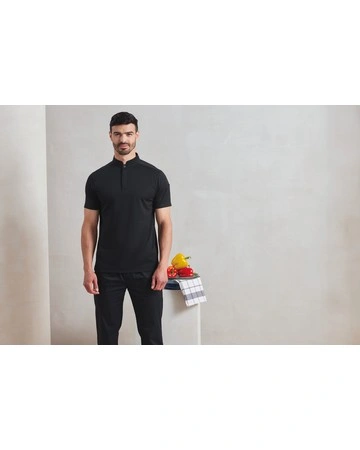Polo coolchecker essential manga corta 155gsm