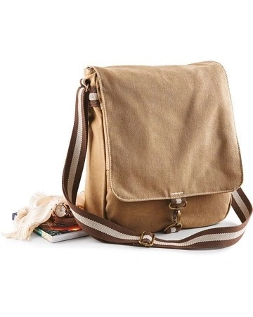 COMPRAR BOLSO CANVAS MESSENGER VINTAGE REF QD611 QUADRA