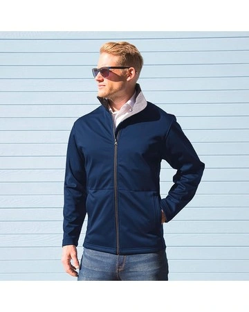 Chaqueta softshell core impermeable y transpirable 290gsm