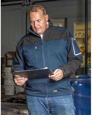 Chaqueta softshell sabre impermeable y transpirable 280gsm