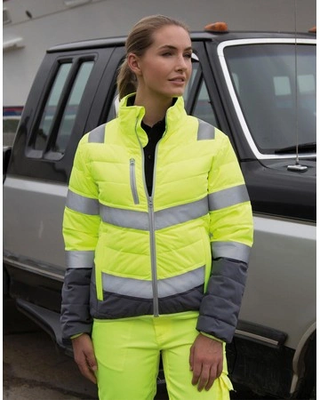 Chaqueta profesional mujer seguridad ligera