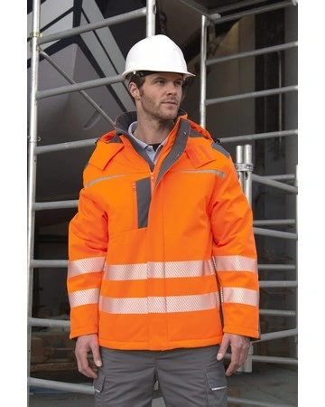 Chaqueta softshell impermeable y transpirable 310gsm