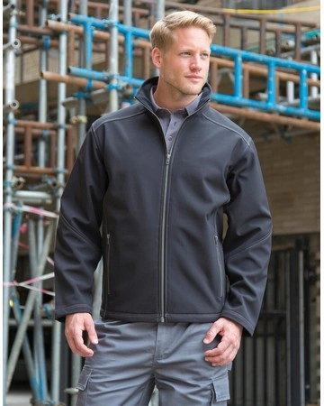 Softshell triple costura impermeable 320gsm