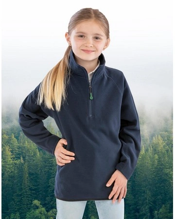Sudadera micropolar junior secado rápido 165gsm