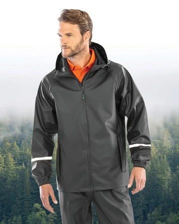 Chaqueta impermeable prism reciclada 200gsm