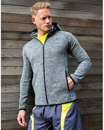 Sudadera micropolar spiro secado rápido 180gsm