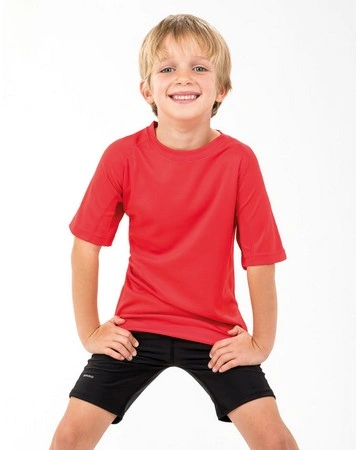 Camiseta junior spiro secado rápido 130gsm
