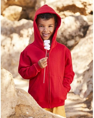 Sudadera capucha niño cómoda y duradera 280gsm