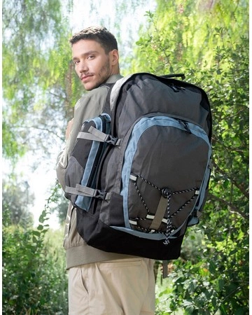 Mochila viaje 45l monte rosa resistente