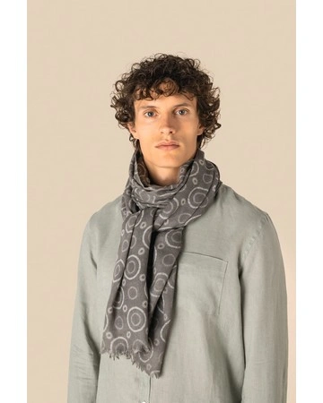 Bufanda lana spasso artesanal 100% 90gsm