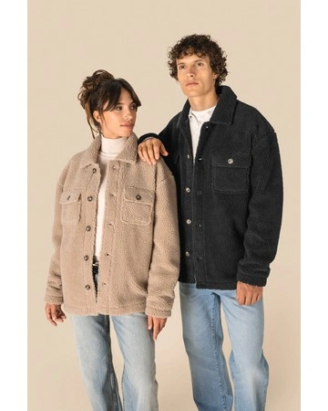 Sobrecamisa sherpa hombros caídos confort 340gsm