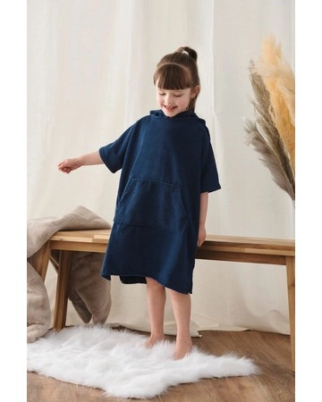 Toalla poncho niño capucha secado rápido 280gsm