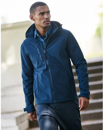 Chaqueta softshell venturer impermeable y transpirable 300gsm