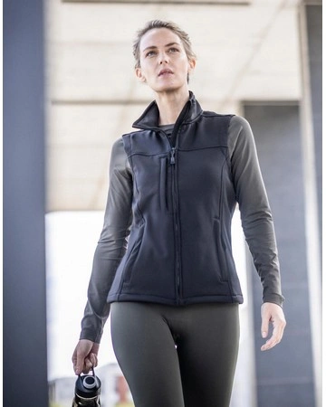 Chaqueta softshell mujer flux repele agua 270gsm