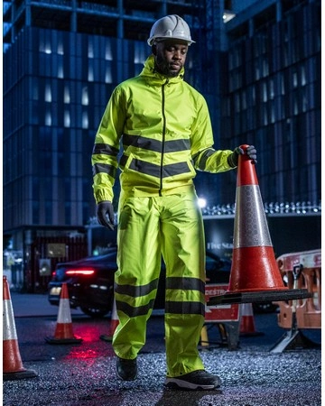 Chaqueta packaway hi-vis pro impermeable